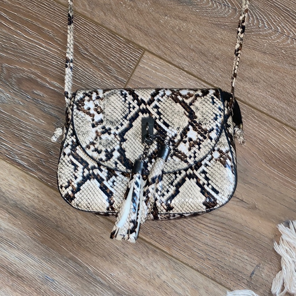Snakeskin Crossybody